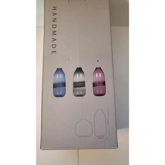 Casamotion Hand Blown Decorative Glass Vase - Picture 7 of 9